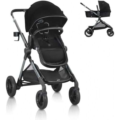 Evenflo Pivot Xpand Modular Stroller (Ayrshire Black)