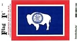 Wyoming Flag Decal for auto, Truck or Boat