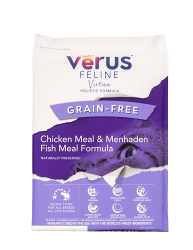 VeRUS Pet Foods Dry Cat Food Chicken, Feline Virtue Formula