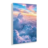 油絵　空　風景画　『夕日と雲』　絵画　油彩　F4号 油絵 空 風景画 『夕日と雲』 絵画 油彩 F4号 メーカー直売】の