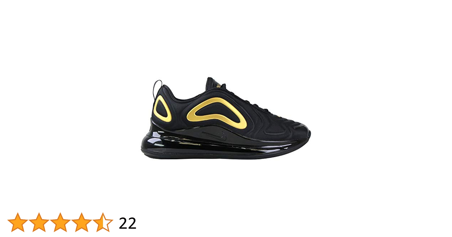 air max 720 black metallic gold