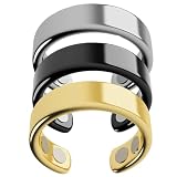 The Snorno Ring, Anti Snoring Ring, The Snoring Ring, The Snorno Ring for Men, The Snorno Ring for Women (3Pcs)