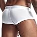 Mens Underwear with Pouch for Balls Underwear Mens Mens Boxer Briefs Mens Boxer Shorts Boxer Briefs for Men Pack Men Boxer Briefs Mens Underwear Briefs Men's Underwear Pair of Thieves（1-White,Large）