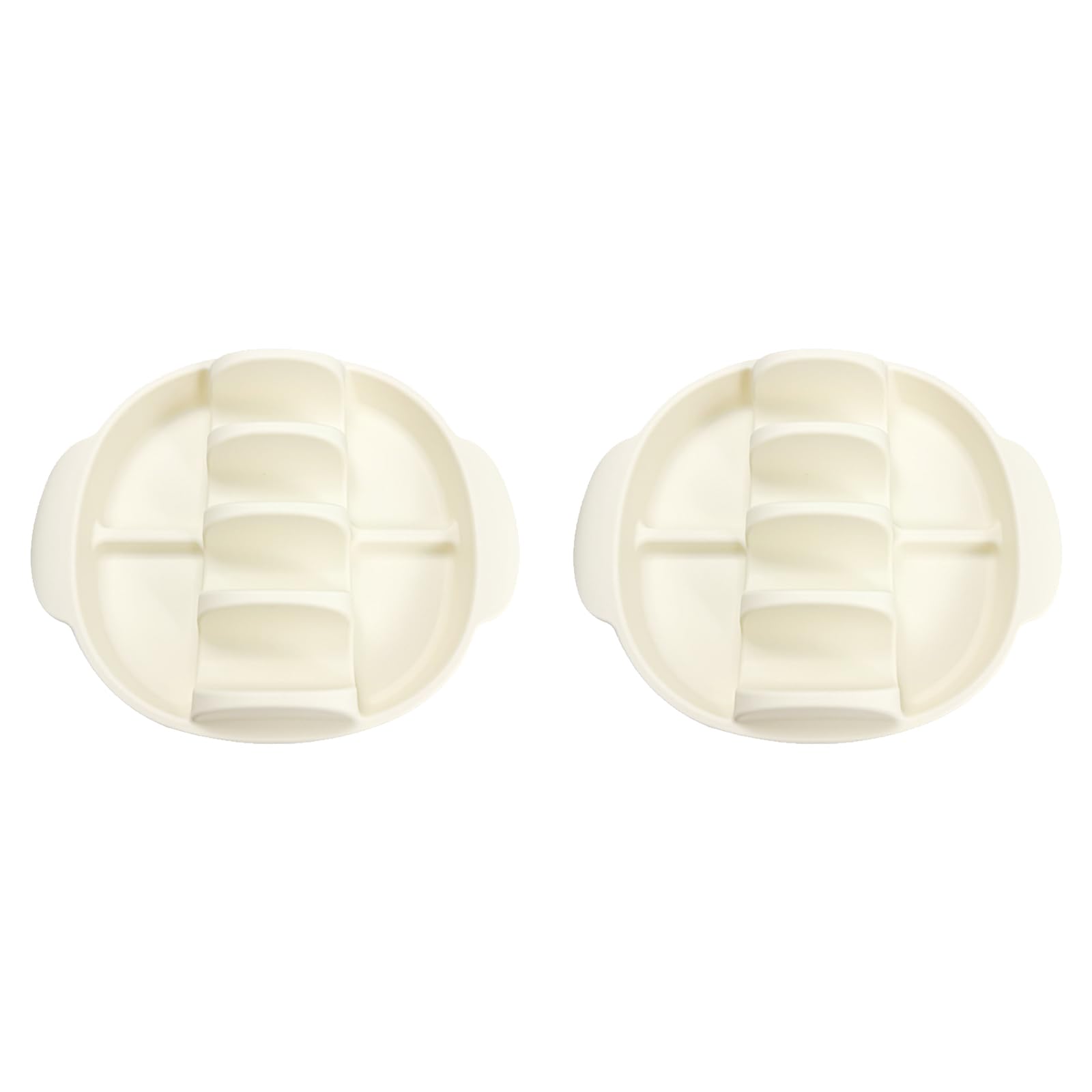 Juyaxin White 2Pcs Nonslip Tacos Shell Holders Dishwasher Safe Food Stands Serving Tray Kitchen Food Tortillas Serving Rack Tray