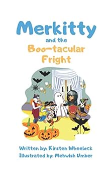 Paperback Merkitty and the Boo-tacular Fright (Merkingdom) Book
