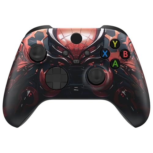 Silent Modz Custom Wireless Controller for Microsoft Xbox Series X|S, Xbox One S|X & PC (Spider Armor)
