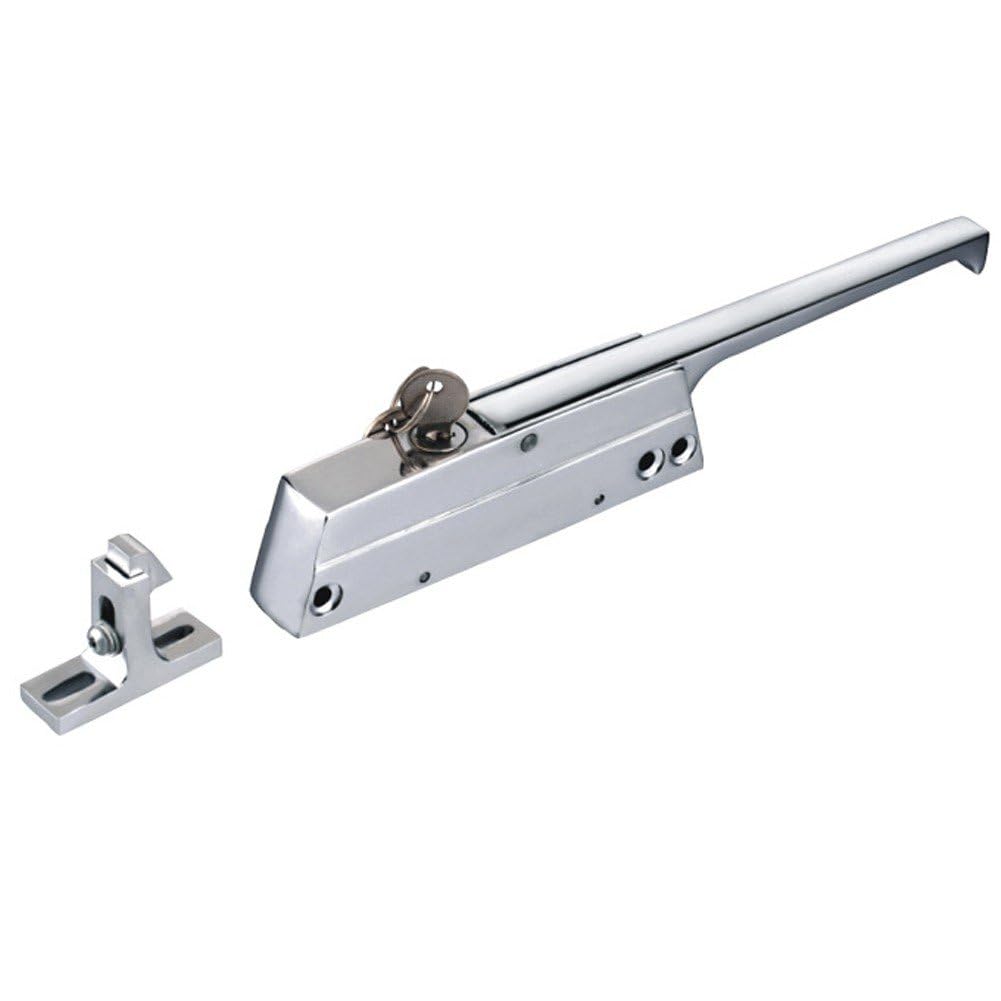 Poignée de congélateur en métal encastrée pour remplacement de loquet de porte
