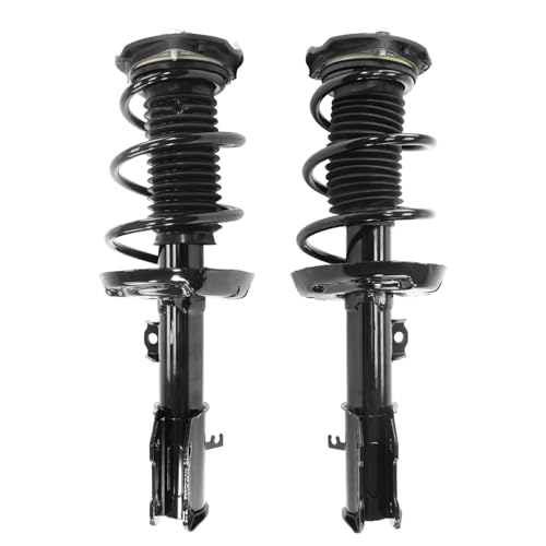 COMPLETESTRUTS - Front Quick Complete Strut Assemblies with Coil Springs Replacement for 2016-2019 Chevrolet Cruze - Set of 2