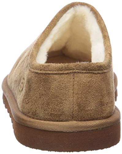 Skechers Men's Renten-Lemato Slipper, Tan, 11 Medium Us #TOP2