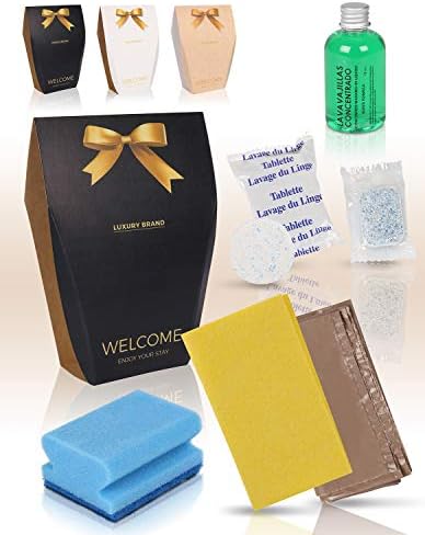 Pack of 20 Cleaning Kits for Kitchen in Tourist Accommodations, C...