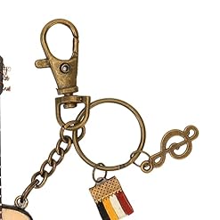 Mini Modèle de Guitare, Porte-clés de Guitare Miniature en Bois Robuste de 3,9 Pouces Fermoir de Homard Multi-usages Riches en Détails pour le Bureau - Les Beatles, Paul McCartney, John Lennon, RIngo Starr, George Harrison Mini Modèle de Guitare, Porte-clés de Guitare Miniature en Bois Robuste de 3,9 Pouces Fermoir de Homard Multi-usages Riches en Détails pour le Bureau – Image 7
