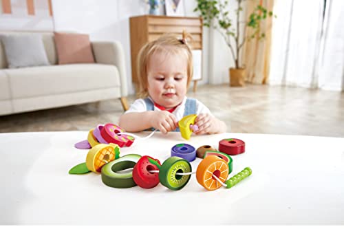 image for Hape Caterpillar Fruit Feast Playset