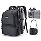 bagsmart Kamerarucksack,DSLR SLR Klein Kameratasche für Fotografen Kompatibel,Schultergurt 2-in-1 Reiserucksack Passend für 12.9 iPad,für Sony,Canon,Nikon,Schwarz