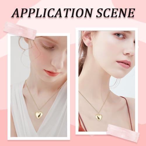 Beebeecraft 1 Box 5Pcs 18K Gold Plated Brass Heart Charms 3D Heart Dangle Pendant Charms with Jump Ring for Valentine\'s Gifts Jewelry Making Finding 1 Inch - Thumbnail 5