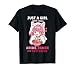 Anime Ramen Sketching Just a Girl Who Loves Anime Sketching T-Shirt