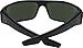 Spy Optic Logan 670939973864 Polarized Wrap Sunglasses, (Soft Matte Black/Happy Gray/Green Polar)