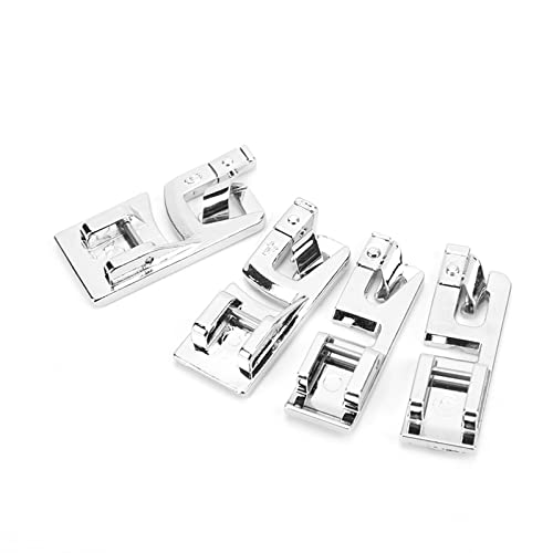 Pie prensatela zurcido acero inoxidable 4 piezas miniatura 3