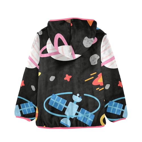 GuoChe Planet Toddler Sherpa Jacket2