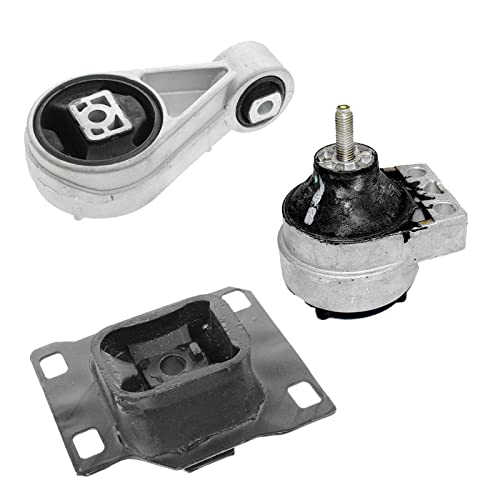 Engine Motor Transmission Torque Mount Kit Set of 3 for Ford Focus 2.0L DOHC