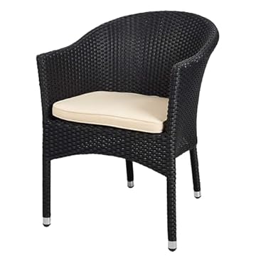 rattan garden dining chairs