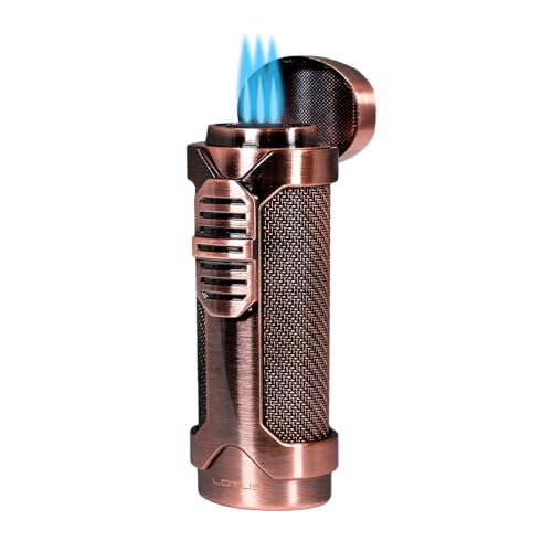 Encendedor Lotus Armor Triple Antorcha Cobre miniatura 1