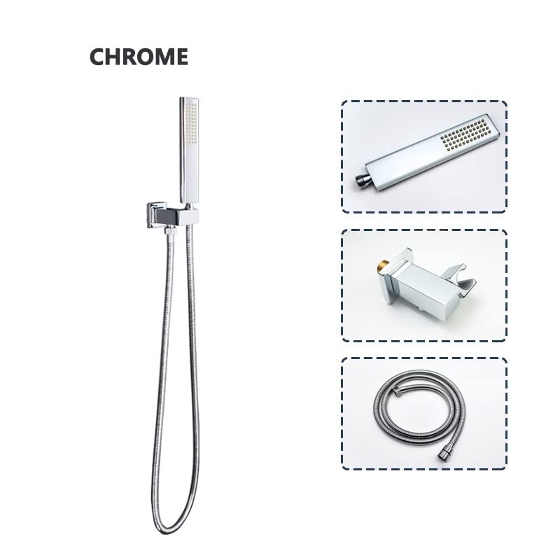 Ensemble de douche avec tuyau 150 cm pour remplacer votre douchette fixe et obsolète