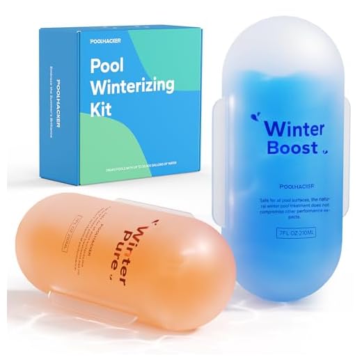 3 in 1 Winter Closing Kit - Pool Winterizing Kit for Above Ground Pool and inground Pools, Easy to Use - Up to 30,000 Gallon