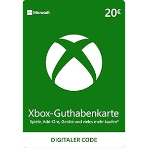 Xbox Live – 20 EUR Guthaben [Xbox Live Online Code]