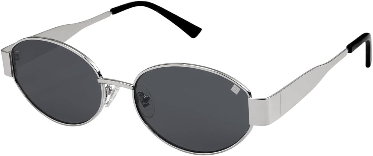Retro Round Oval Sunglasses for Women & Men Trendy Metal Sun Glasses Classic Shades UV400 Protection