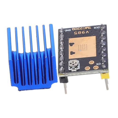 Amosfun Silent Stepper Motor Driver Module for Printer Parts Stepper Motor Controller Board Heatsink DIY
