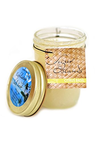 Secrets of the Islands - Citrus Basil Salt Scrub (12 oz)