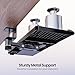 Klearlook Upgraded Adjustable Keyboard Tray for Above Desk & Under Desk Use - Ergonomic Sit-Stand Keyboard Riser with 360° Rotation, 24.4