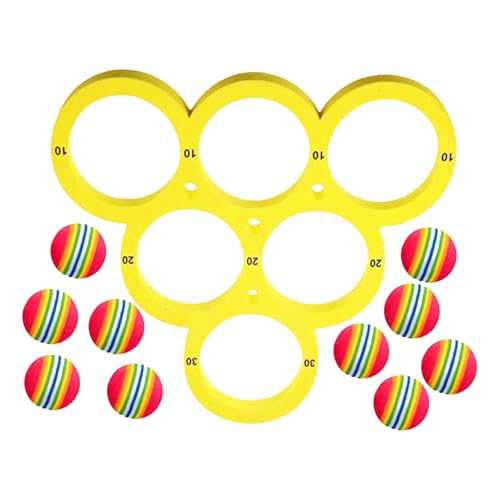 Jeu De Lancer De Balle Flottante, Jouets De Sports Nautiques De Piscine, Jeu De Lancer De Balles Pour Piscine, Jeux De Lancer Légers Pour Sports Aquatiques, Anneau En Mousse, Accessoires Pour Les