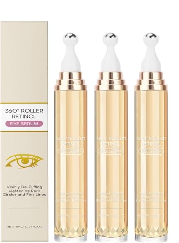 Crema para ojos con retinol y cafeína, reduce las bolsas Bolsas y líneas de expresión, hidratante, ilumina el tono de la piel.