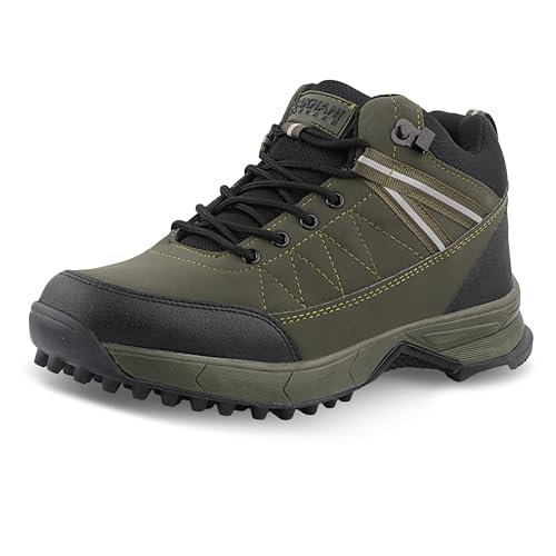 Image of FLYO By Lakhani Vardaan WOODS01 Outdoor Shoes, Sturdy Sole for Tough Terrains, Comfortable Insole, Suitable for Outdoor Activities and Casual Wear