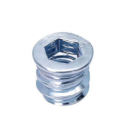 Image of Threaded Inserts for Wood 1 /4-20 x 10mm 50 Pieces