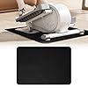Double-Sided Non-Slip Workout Mat for Elliptical Machine, 23.6 x 17 Stepper Mat for Under Desk Ellipticals & Pedal Exercisers, Stability & Floor Protection, Compatible with Vibration Plate