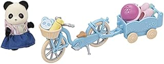 Sylvanian Families 5652 Cycle & Skate Set -Panda Girl- - Dollhouse Playset, Multicolor