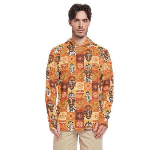 Rashguard UPF 50+ à séchage rapide avec capuche et manches longues