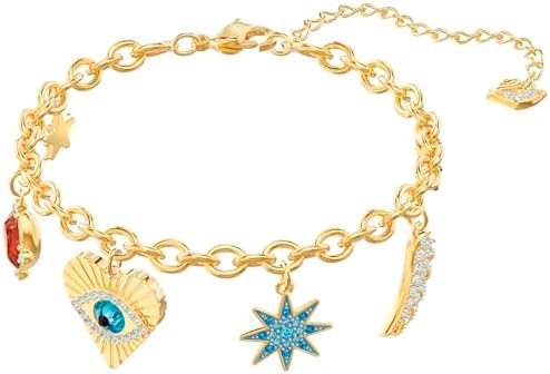 LUCKY GODDESS CHARMS スワロフスキー ネックレス ゴールド Swarovski Gold-Tone Lucky Goddess Star Pendant Necklace, 31-3/8