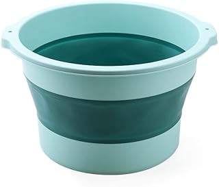 Creative Portable Home Spa Beauty Foot Soaking Tub Plastic Household Green Feet Soaking Basket Professional