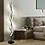 JUTIFAN Modern Spiral Floor Lamp for Living Room, 30W Dimmable Led Corner Floor Lamp with Remote Control, 53 Inch Black Floor Lamps 3 Color Tall Corner Reading Lamp Standing Floor Lamps for Bedroom