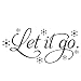 Kinghard® New Let It Go Kid's Room Snow Vinyl Frozen Wall Sticker