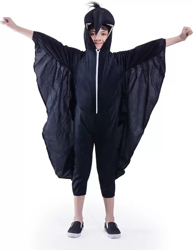 FancyDressWale Fleece Crow Fancy Dress (2.5-4 Years),Black (B0CV7ZRM99) Amazon Price History, Amazon Price Tracker