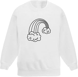 Azeeda 'Rainbow' Kid's Sweatshirt/Jumper (7-8 Years) (KW00033933)