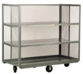 Little Giant Products - Div. O, Heavy Duty Shelf Truck With Sloped Shelves, Hppt-2860-6M, Shelf Size: 28 X 60", Wt. (Lbs.): 255, Deck Size W X L: 14 X 60", Ppt-2860-6M