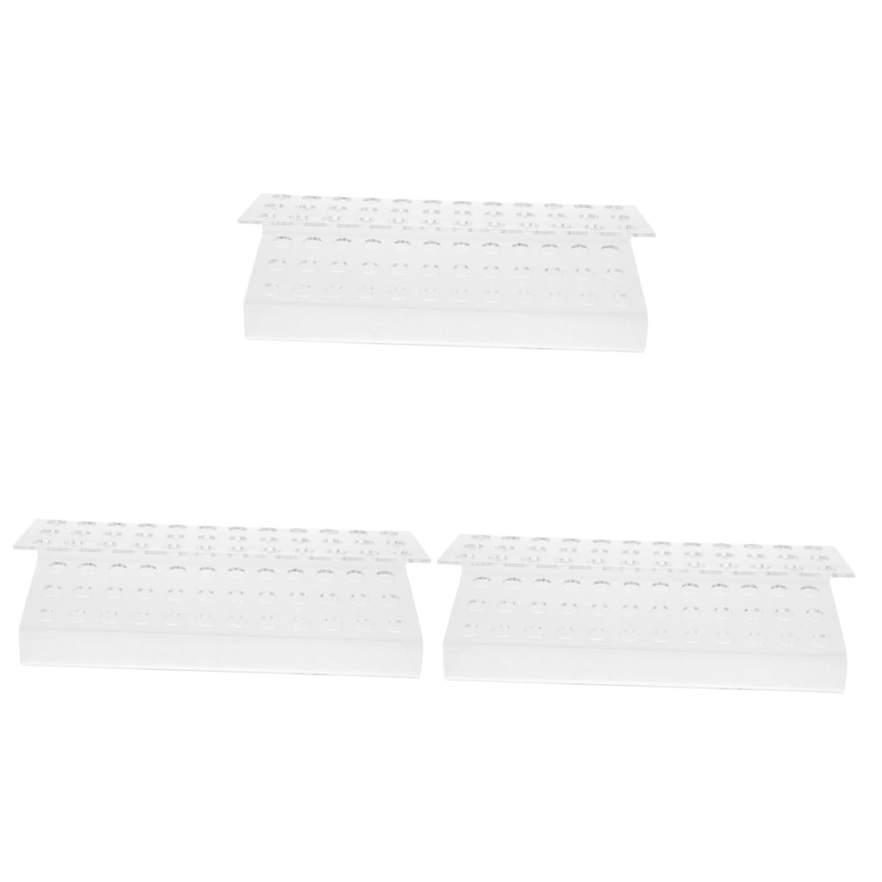 3pezzi Supporto Acrilico Trasparente Per Penne e Matite Organizer Da Scrivania Per Articoli Da Scrittura Soluzione Salvaspazio Per Casa e Ufficio