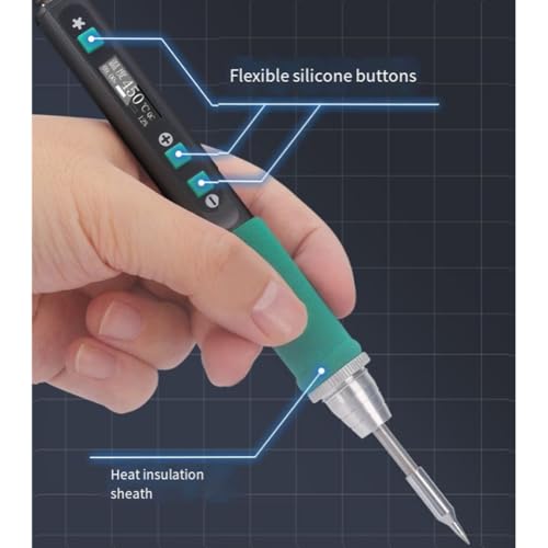Fer à souder USB 60W Type-C avec mode veille pour soudure électronique - 6