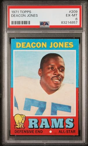 1971 Topps Deacon Jones #209 (PSA 6)