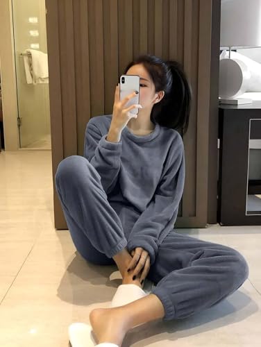 Image of KOTTY Women's Winter Tracksuit Co-Ord Set Sweatshirt & Jogger Cord Suit for Stylish Gym & Travel Wear
